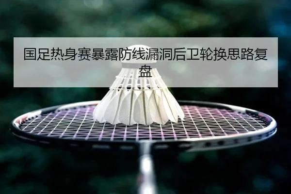 国足热身赛暴露防线漏洞后卫轮换思路复盘